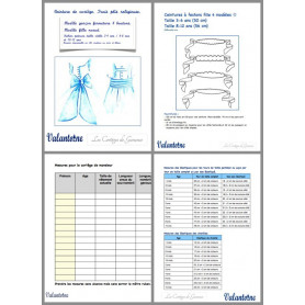 Pack patrons ceintures cortège