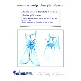 Pack patrons ceintures cortège 2