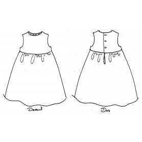 Robe dos boutonné - Dauphin-Dauphine