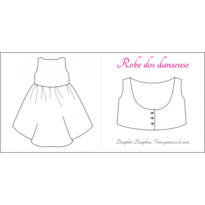Robe dos danseuse