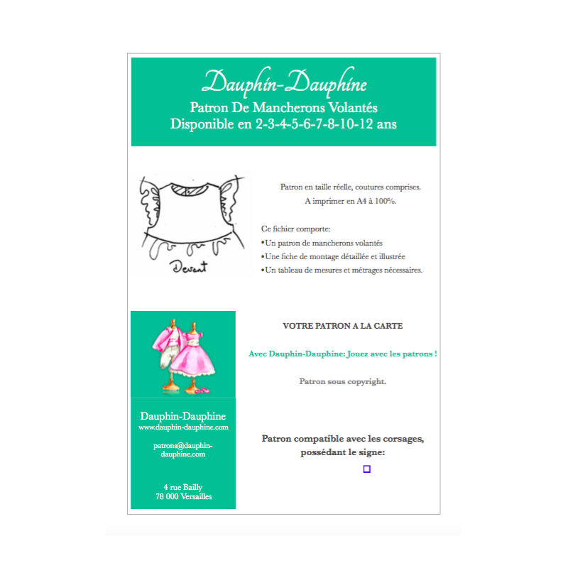 Mancherons volantés - Dauphin-Dauphine