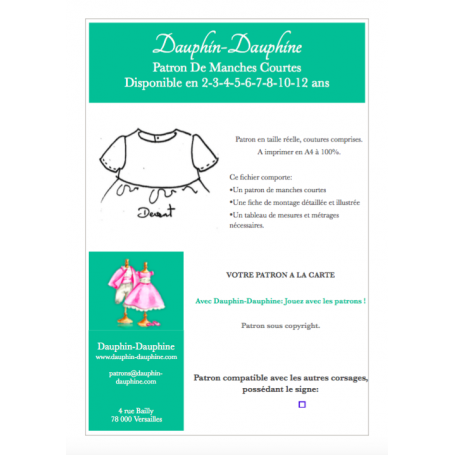 Manches courtes - Dauphin-Dauphine