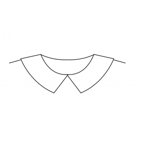 Col rond pointu - DAUPHIN-DAUPHINE