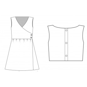 Robe cache-coeur - Dauphin-Dauphine 2