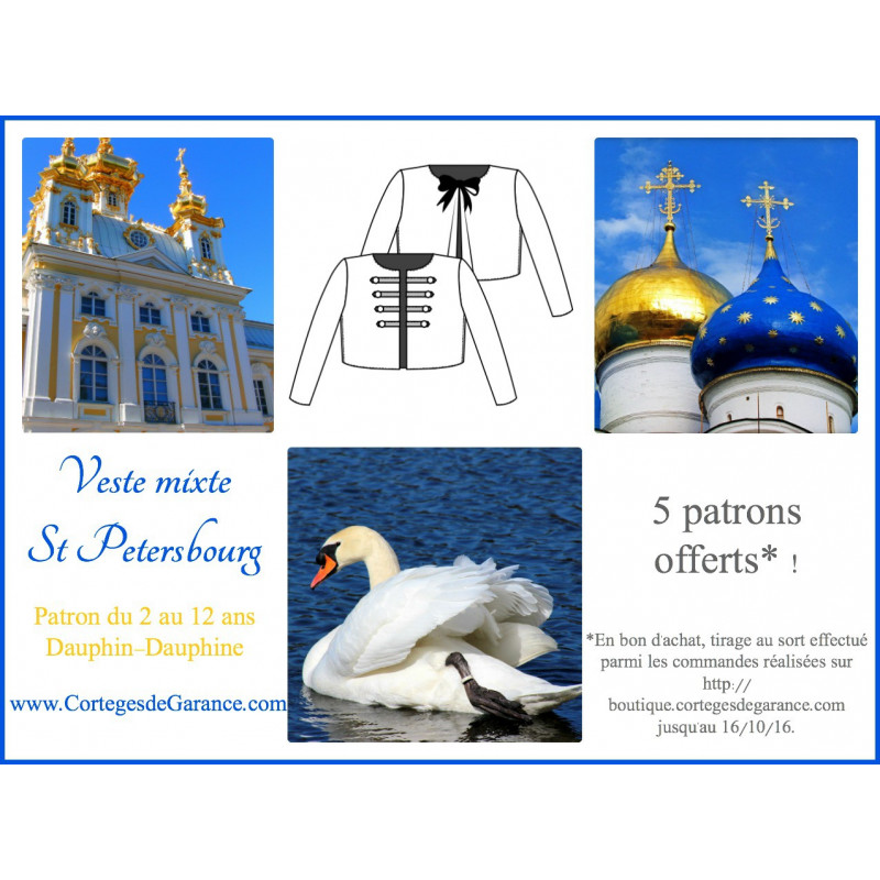 Veste Saint Petersbourg - Dauphin-Dauphine