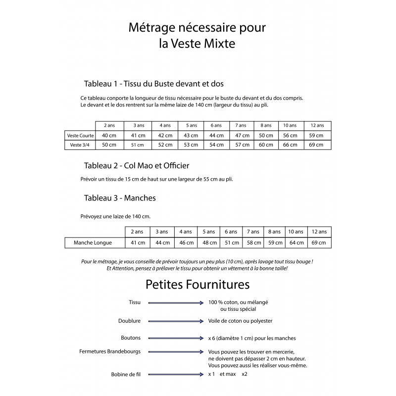 Redingote et veste 3/4 Moscou - Dauphin-Dauphine