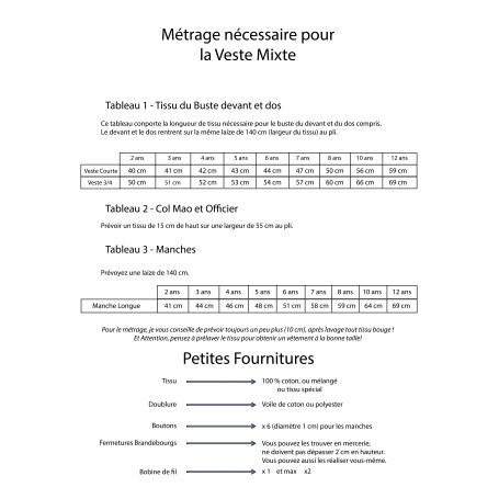 Redingote et veste 3/4 Moscou - Dauphin-Dauphine