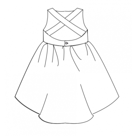 Robe d'été dos nu - Dauphin-Dauphine