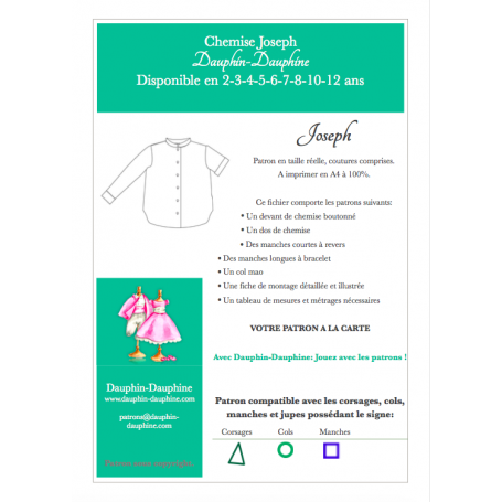 Chemise Joseph - Dauphin-Dauphine