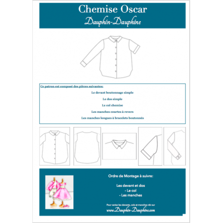 Chemise Oscar- Dauphin-Dauphine