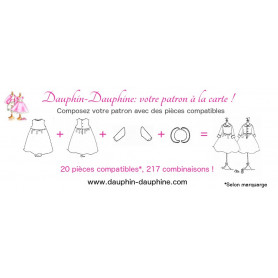 Set 3 revers pour manches 3/4 2