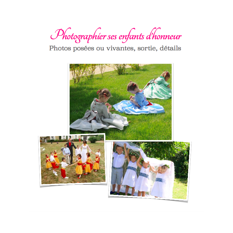 Guide photographie de mariage