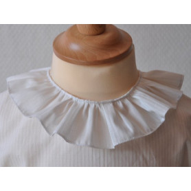 Tilleul - Robe à manches longues et col volanté 2