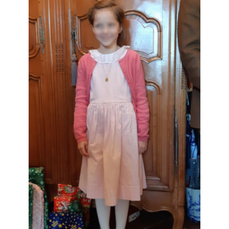 Iris - Robe à col volanté