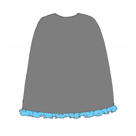 Cape mixte Auxence (cols en option)