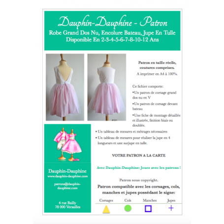 3 robes dos nu - Dauphin-Dauphine