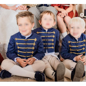 Veste Saint Petersbourg + col officier- Dauphin-Dauphine