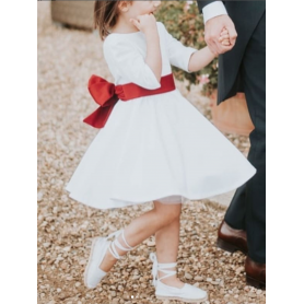 Guarana - Robe dos nu, manches 3/4 et jupe patineuse 2