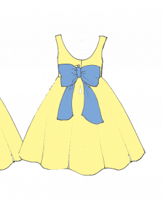 Echinacée - Robe dos danseuse et jupe patineuse