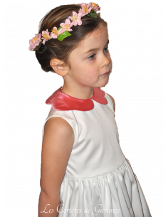 Pétale - Robe classique et col pétale