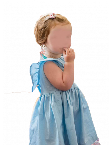 Pensée - Dos danseuse et col volanté