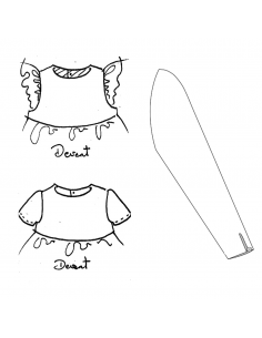 Set 3 manches classiques (manches A/B/F)- Dauphin-Dauphine