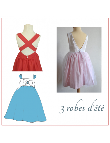 3 robes d'été - Dauphin-Dauphine