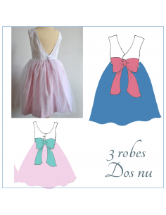 3 robes dos nu - Dauphin-Dauphine