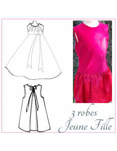 3 robes jeune fille - Dauphin-Dauphine