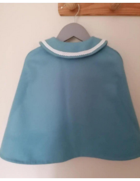 Cape mixte Auxence à col Claudine