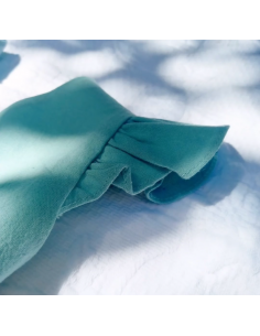 La robe verte a été réalisée par @les.petits.carmes.﻿