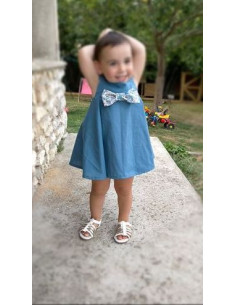 Pyrèthre - Robe d'été à bretelles et encolure carrée,... 2