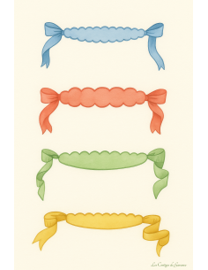 Patrons de ceintures à festons: réalisez 8 modèles de ceintures.