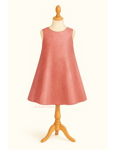 Patron de robę trapezę, pour demoiselles d'honneur et cortège de mariage