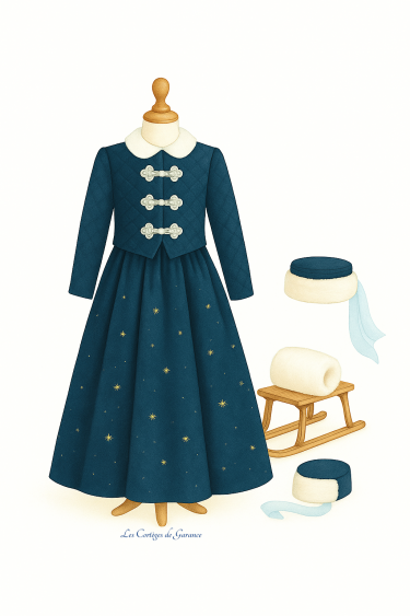 Tsarine: déguisement de princesse russe