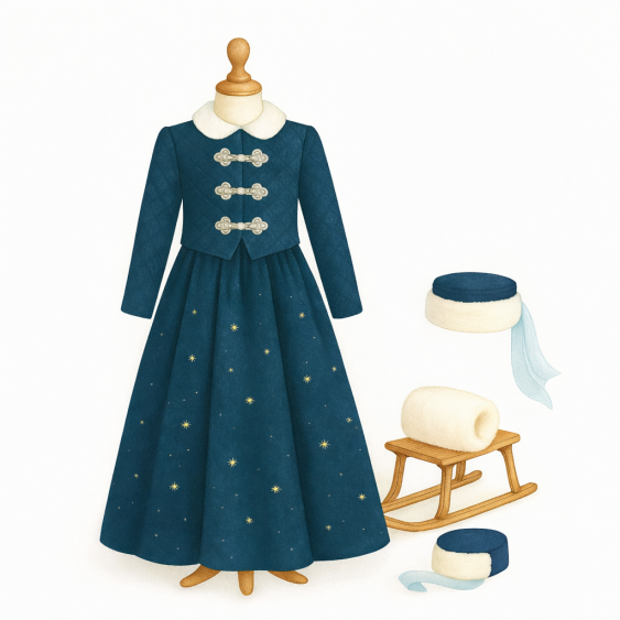 Tsarine: déguisement de princesse russe