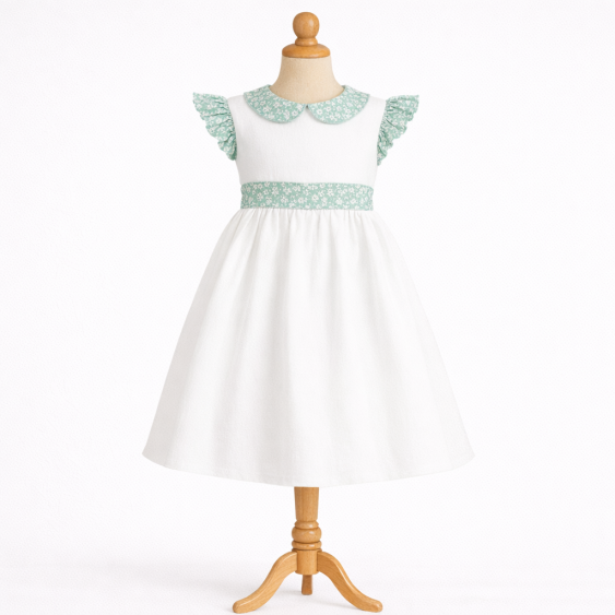 Reine des Prés - Robe classique et col claudine 2