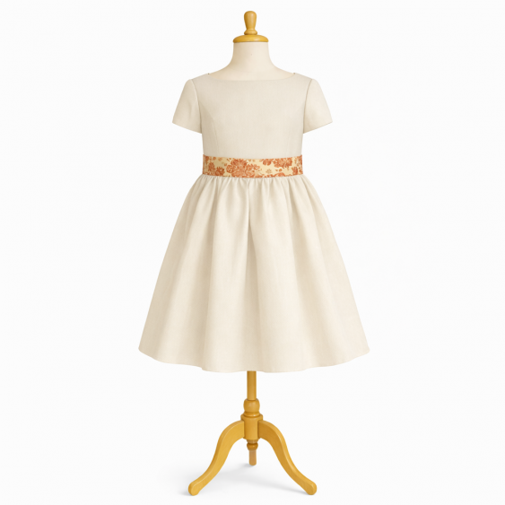 Cactus - Robe encolure bateau à manches courtes 2