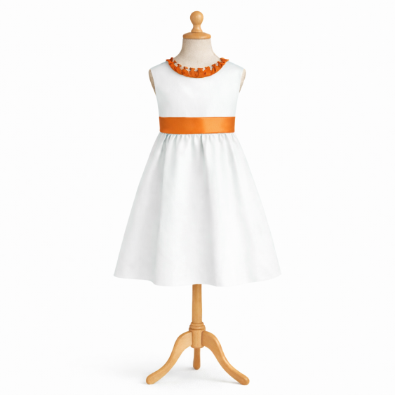 Opium - Robe empire col Frou-Frou