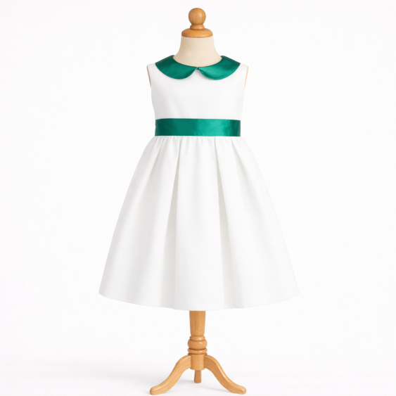 Reine des Prés - Robe classique et col claudine