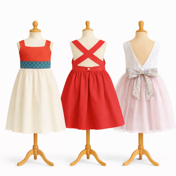 3 robes d'été - Dauphin-Dauphine