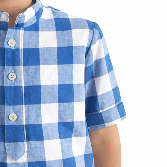 Manches courtes à revers - Dauphin-Dauphine