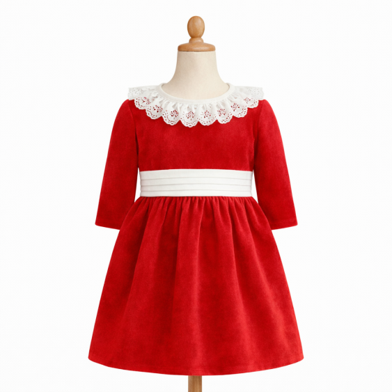 Cortège Reine Mathilde de Belgique - Robe taille haute,...