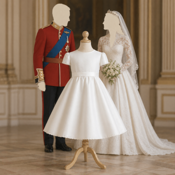 Cortège Kate, Duchesse de Cambridge - Robe patineuse à...