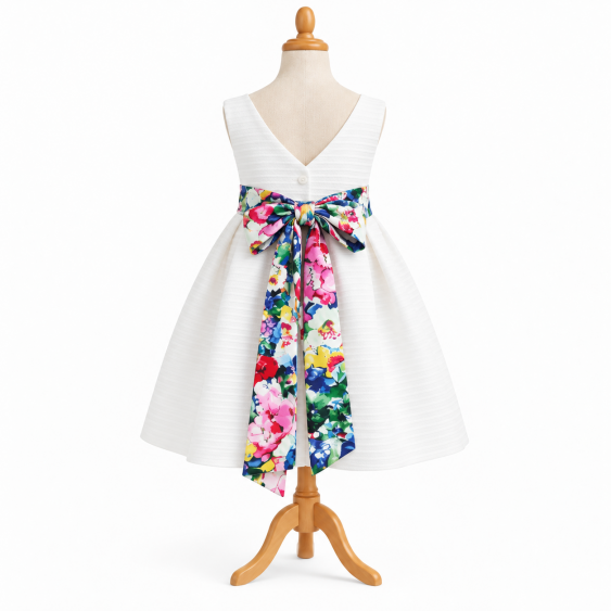 Digitale - Robe dos V et jupe 3 plis creux 2