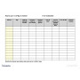 Tableau de mesures pour enfants d\'honneur