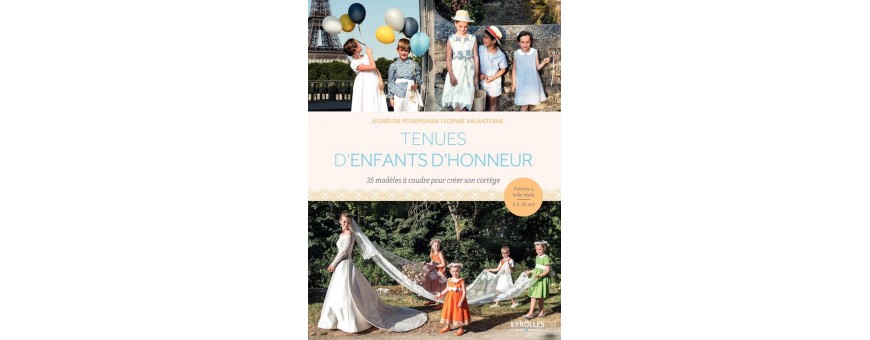 Le Livre de patrons "Tenues d'enfants d'honneur"
